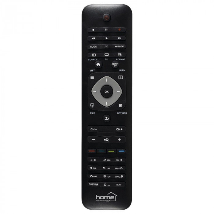 Telecomanda compatibila Televizoare Smart Philips neagra Home