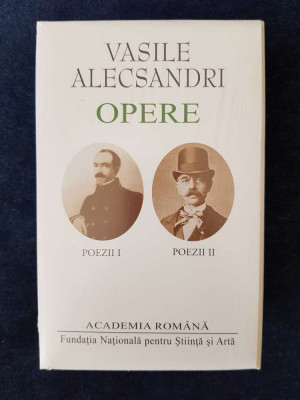 Vasile Alecsandri &amp;ndash; Opere I-II. Poezii (ed. lux, Academia Romana, 2 vol.) foto