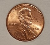 1 cent USA - SUA - 2021, America de Nord