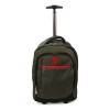 Rucsac cu troler, Shadow, Verde, 46X34x28 cm ComfortTravel Luggage