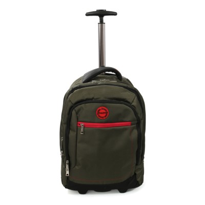 Rucsac cu troler, Shadow, Verde, 46X34x28 cm ComfortTravel Luggage foto