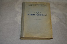 Curs de limba germana - E. Savin - Facultatea de filologie - 1960