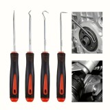 Set 4 piese c&acirc;rlige și aleze pentru garnituri, O-ring, auto, precizie pentru service și bricolaj