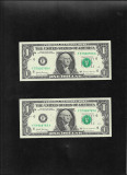 Statele Unite ale Americii USA SUA 2 x 1 dollar 2017A Atlanta F aunc FW, America de Nord