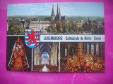 HOPCT 15634 CATEDRALA NOTRE DAME - LUXEMBURG -STAMPILA / TIMBRU -EUROPA -CIRCULATA