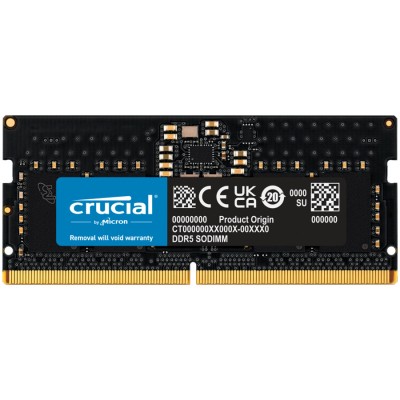 Crucial 8GB DDR5-5600 SODIMM CL46 (16Gbit) &amp;quot;CT8G56C46S5&amp;quot; foto