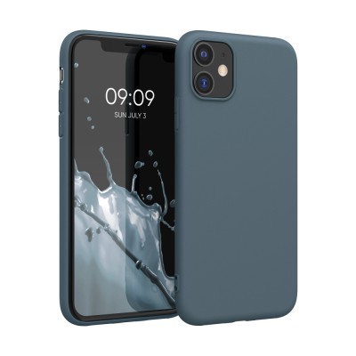 Husa pentru Apple iPhone 11, Silicon, Albastru, 49787.202 foto