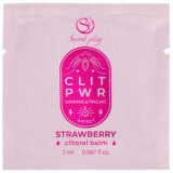 SECRETPLAY - SINGLE DOSE STRAWBERRY LUBRICANT 2 ML, SECRETPLAY COSMETIC