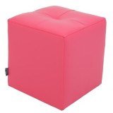 TABURET COOL - IMITATIE PIELE - ROZ/DIVERSE CULORI - Roz 21896