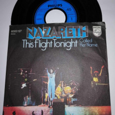 Nazareth This Flight Tonight single vinil vinyl 7” Philips 1973 Ger VG+