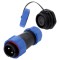 Conector Circular 2 PIN IP67 500V
