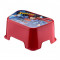 Scaun inaltator pentru copii, tip taburet din plastic, Superman TP 548-51, TUFFEX, Dimensiuni 21x32x15 cm, rosu