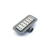 Cumpara ieftin Rigola pentru cabina dus cu gratar din otel inoxidabil, 20 cm