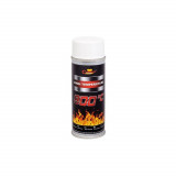 Spray alb vopsea rezistent termic profesional universal +800&deg;C 400ml, ALM