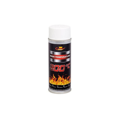 Spray alb vopsea rezistent termic profesional universal +800&amp;deg;C 400ml foto