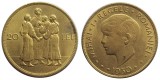 q042 ROMANIA 20 LEI 1930 REGENTA HORA APROAPE NECIRCULATA CU LUCIU aUNC