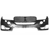 Bara fata Bmw X5 (F15), 10.2013-, parte montare, grunduita, cu 2 gauri senzori parcare, 20T107-1, Aftermarket