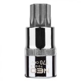 Tubulara 1/2 &amp;quot; cu antrenor bit Torx, T70 x 55 mm 08-759
