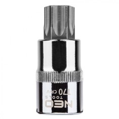 Tubulara 1/2 &amp;quot; cu antrenor bit Torx, T70 x 55 mm 08-759