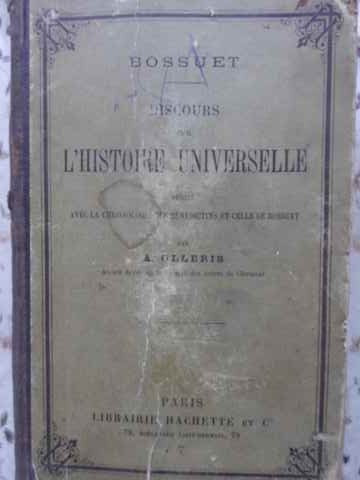 DISCOURS SUR L&#039;HISTOIRE UNIVERSELLE-BOSSUET