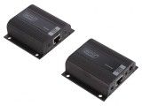 Extender HDMI HDCP 1.2a cu 3 Porturi HDMI și 2 Porturi RJ45 Negru