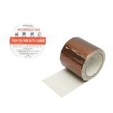 Banda butilica hidroizolanta autoadeziva 100 mm x 5 m maro Breckner