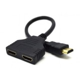 SPLITTER video GEMBIRD, split HDMI la 2 monitoare, conector 1:SPLITTER video GEMBIRD, split HDMI la 2 monitoare, conector 1:HDMI (T); conector 2: HDMI