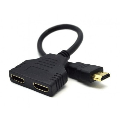 SPLITTER video GEMBIRD, split HDMI la 2 monitoare, conector 1:SPLITTER video GEMBIRD, split HDMI la 2 monitoare, conector 1:HDMI (T); conector 2: HDMI foto