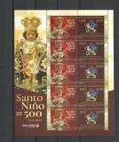 FILIPINE 2021 RELIGIE SANTO NINO, Nestampilat