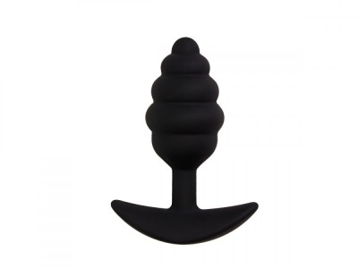 Plug anal Sphere negru L foto