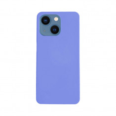 Husa Silicon Apple iPhone 13 Mini Albastru Zen Microfibra foto