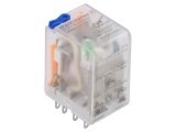 Releu electromagnetic DPDT 110VDC, 10A, soclu
