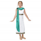 Costum roman pentru fete - Imperiul Roman 7-9 ani 130-143 cm