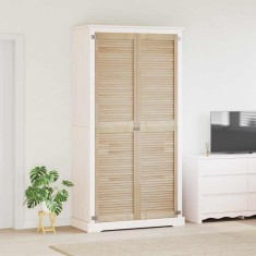 vidaXL Ușă de Dulap cu ușă 2 pcs natural 140.5 x 2.1 x 49.5 cm