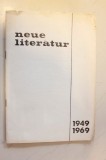 Neue Literatur 1949 - 1969