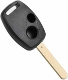 Carcasa cheie auto Techstar flip cu 2 butoane cu canal pentru cip &ndash; compatibila Honda Civic, Accord