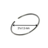 Segmenti 31 x 1.5 mm pentru drujba, motocoasa, PowerX