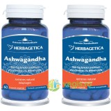 Pachet Ashwagandha 60cps+30cps