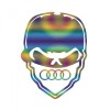 Sticker Auto , zAudi Hooligan, , Autocolant Personalizat cu Design Atitudinal