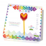 Cumpara ieftin Joc 3D Inima Origami, Creagami Kids, 89 Piese