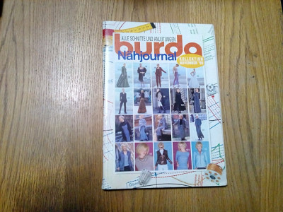 BURDA NAHJOURNAL - November 1999 - 46 p.+ tipare anexate; lb. germana foto