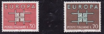 C4369 - Italia 1963 - cat.nr.1125-6 neuzat,perfecta stare foto