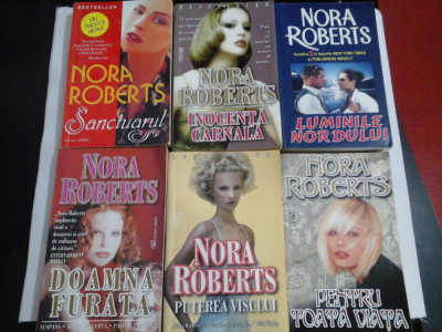 6 romane NORA ROBERTS - Editura Miron foto