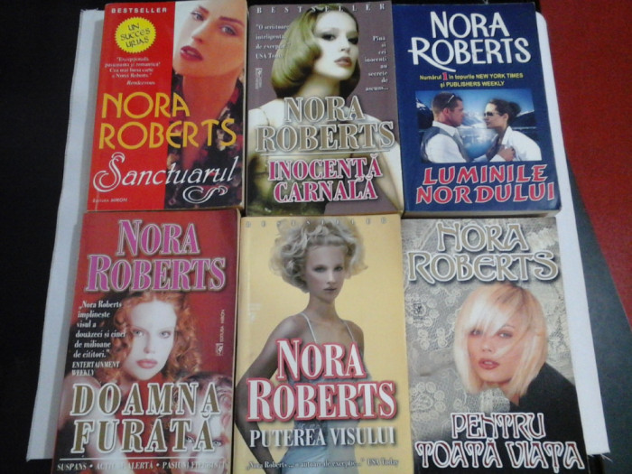 6 romane NORA ROBERTS - Editura Miron