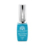 Ojă semipermanenta ochi de pisică, Blue Island 8 ml, 07