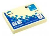 Notes adeziv Yellow,100 file,50x75 mm, Info Notes