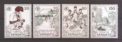 Vanuatu 1992 - Ziua Mondială a Alimentației, MNH foto