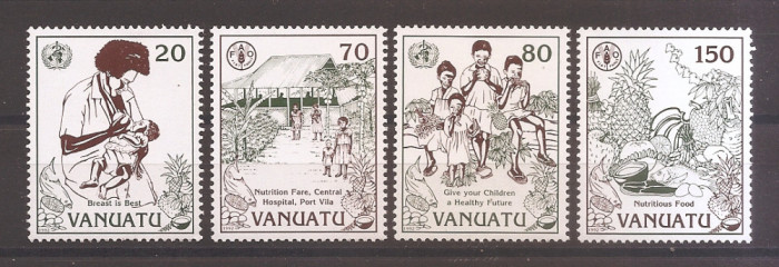 Vanuatu 1992 - Ziua Mondială a Alimentației, MNH