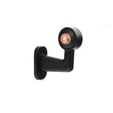 Lampa gabarit LED cu brat WAS W21.2 , 12V-24V, pozitie alb roE u, dreapta, montaj universal