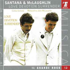 CD Carlos Santana, Mahavisnu John McLaughlin&amp;lrm; &amp;ndash; Love Devotion Surrender,original foto